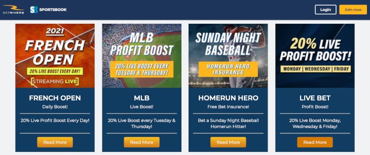 BetRivers sportsbook promotions