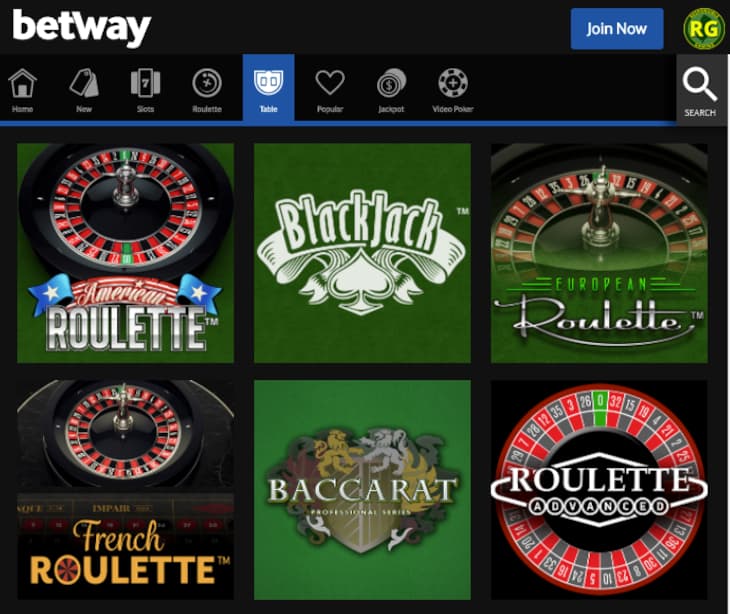 Betway casino NJ