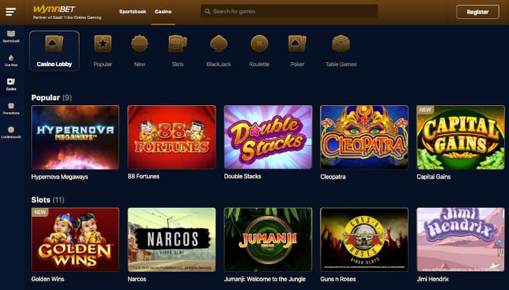WynnBET casino review Michigan