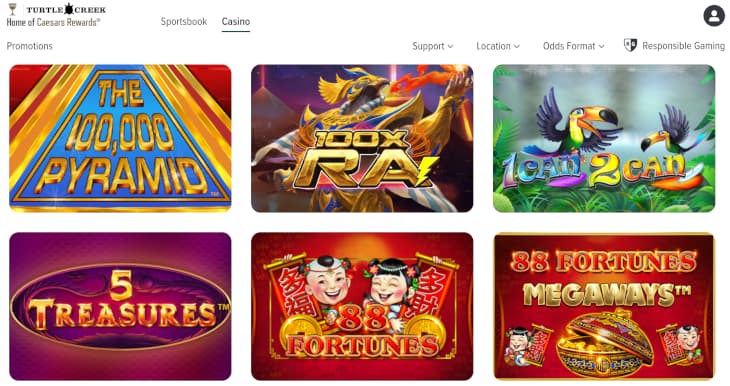 Caesars casino online review