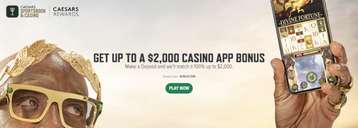 Caesars Michigan casino bonus