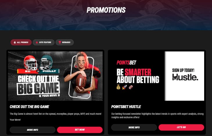 PointsBet promotions NY