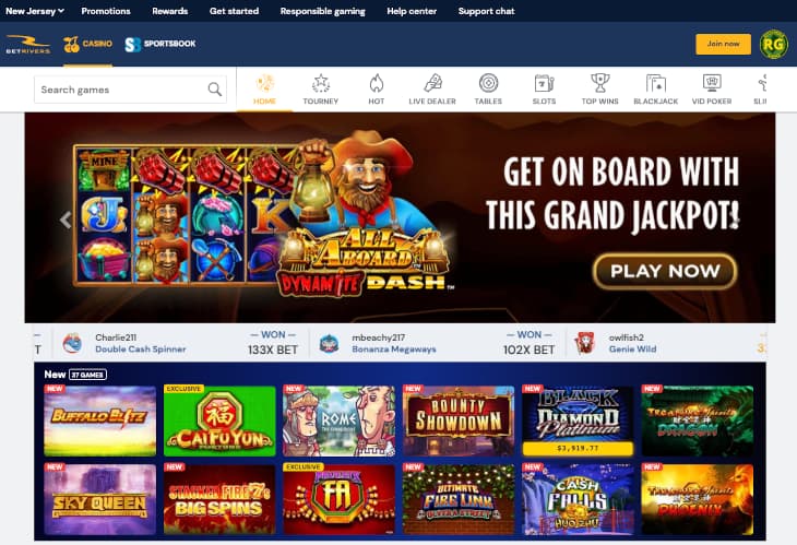 BetRivers NJ casino review