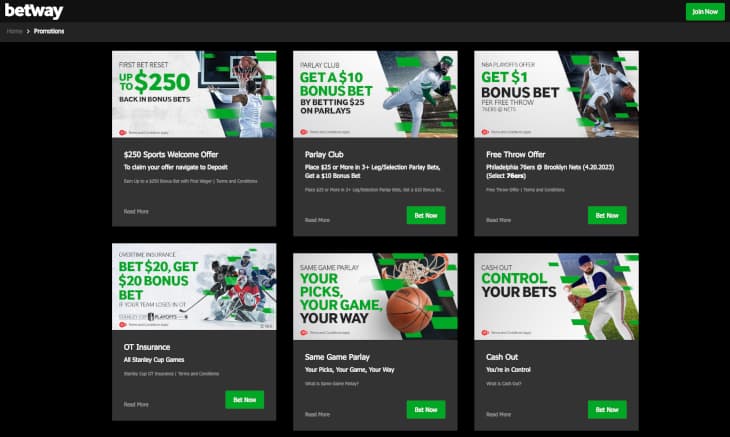 Betway Iowa sportsbook promotions