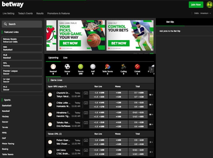 Betway sportsbook review NJ